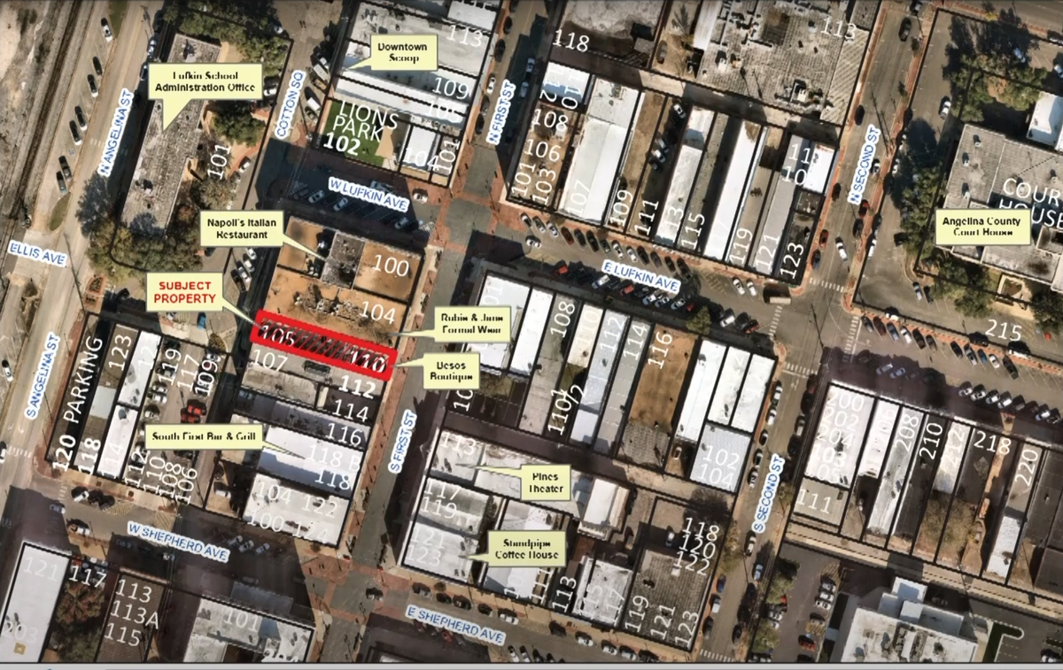 Lufkin City Council Approves New Arcade at Cotton Square