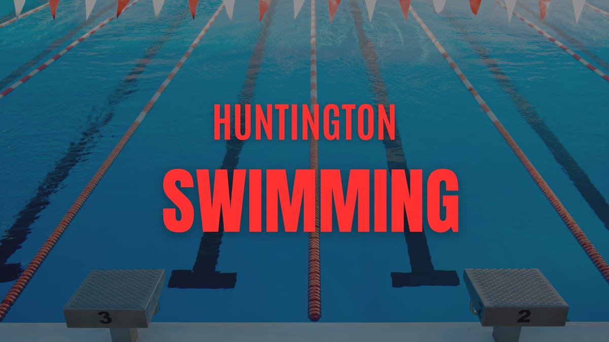 Huntington Swimmers Finish on Podium at Tyler Grace Swim Meet