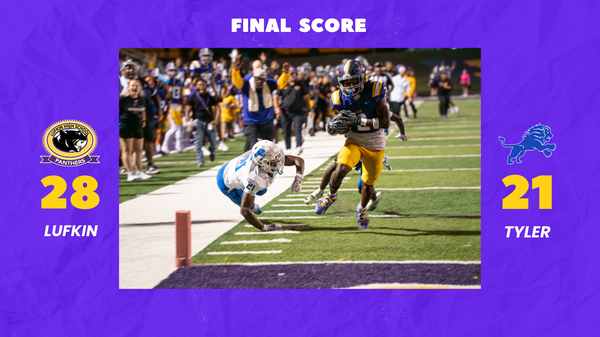 Lufkin Panthers Win Over Tyler Lions With Late Touchdown (Photo Gallery)