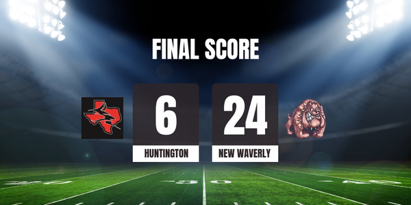 Huntington Red Devils Fall to New Waverly Bulldogs 24-6