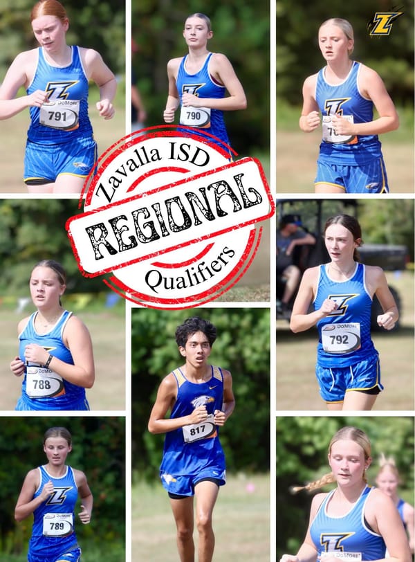 Zavalla ISD Athletes Qualify for Regional Competition